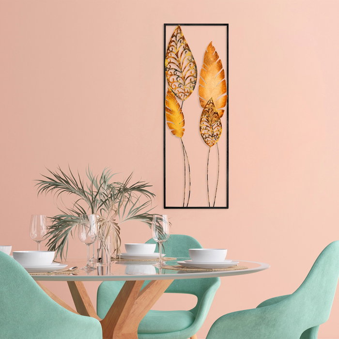 Wallity Nezgep 2 - Accesorio decorativo de pared de metal multicolor